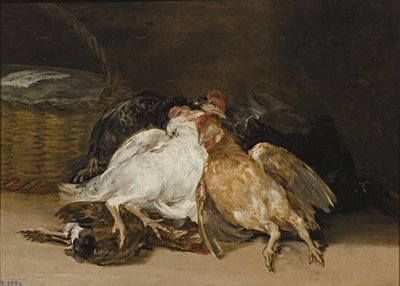 Oiseaux morts - Francisco de Goya